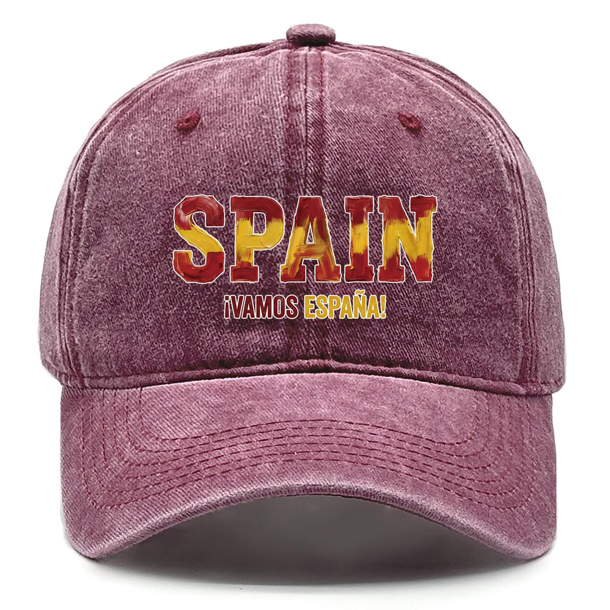 Snapback Baseball Cap With SPAIN VAMOS ESPANA Flag Printed , Adjustable Baseball Cap Curved Brim Inelastic Casual Cozy Man s Cap as the picture вино красного
Snapback Baseball Cap With SPAIN VAMOS ESPANA Flag Printed , Adjustable Baseball Cap Curved Brim Inelastic Casual Cozy Man s Cap as the picture вино красного