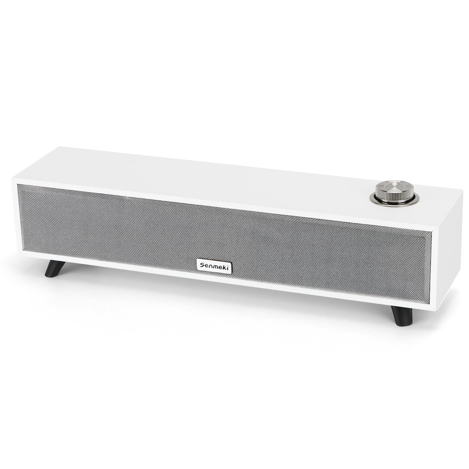 Senmeki PC Speaker Soundbar 10W Wired Stereo for and with High Volume Rich USB Powered Computers, Laptops, Smartphones, & Bass, (K01) білий
Senmeki PC Speaker Soundbar 10W Wired Stereo for and with High Volume Rich USB Powered Computers, Laptops, Smartphones, & Bass, (K01) білий