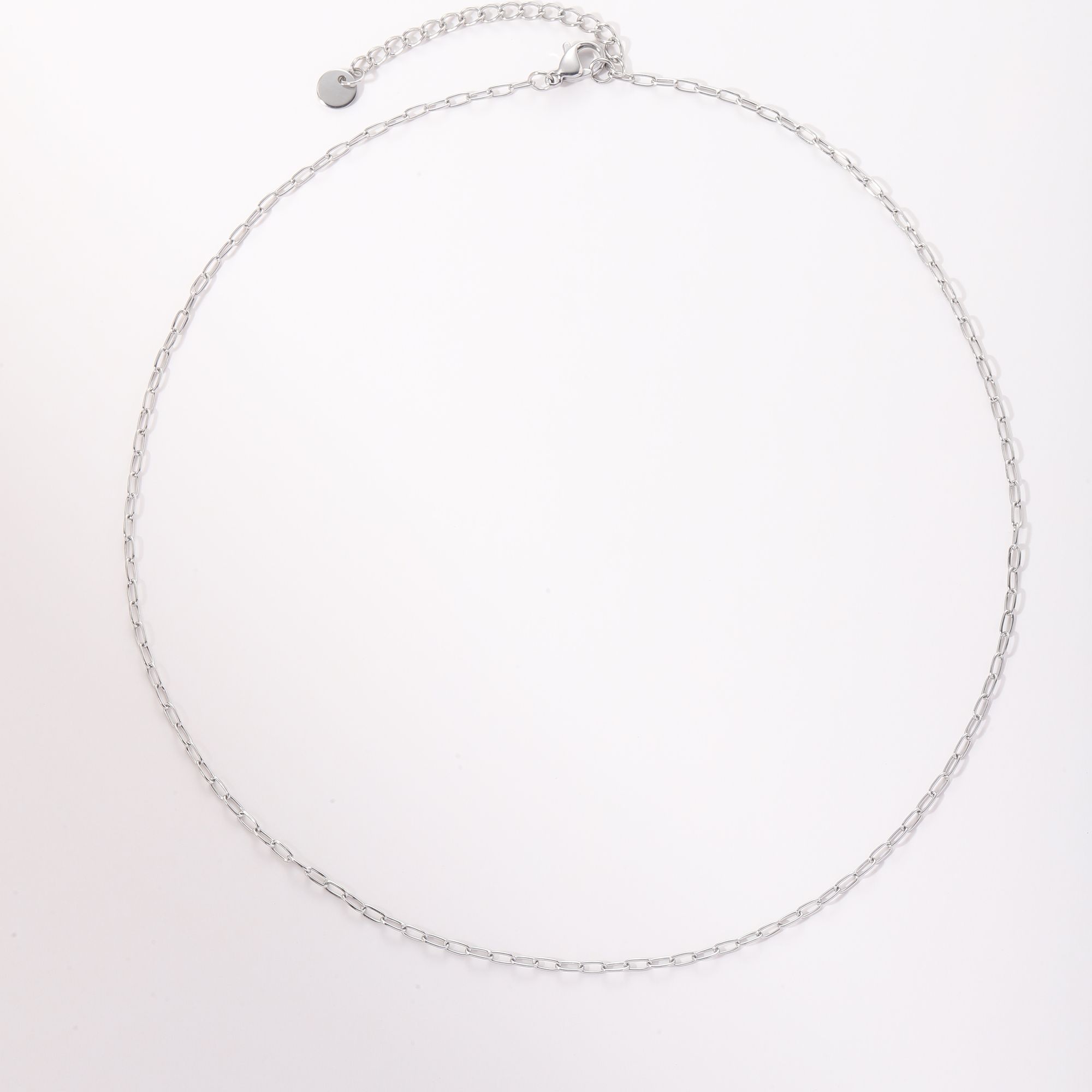 CARLIDANA Elegant 316 Stainless Steel Cuban Paperclip Link Chain Choker Necklace Jewelry for Fashionable Adults and Sophisticate срібний
CARLIDANA Elegant 316 Stainless Steel Cuban Paperclip Link Chain Choker Necklace Jewelry for Fashionable Adults and Sophisticate срібний