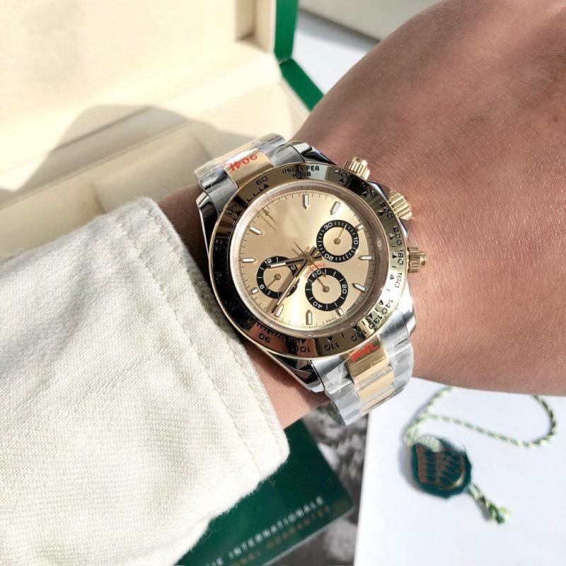 Rolex Daytona Чоловічий Двоколірний Панда Автоматичний Механічний Годинник
Rolex Daytona Чоловічий Двоколірний Панда Автоматичний Механічний Годинник
