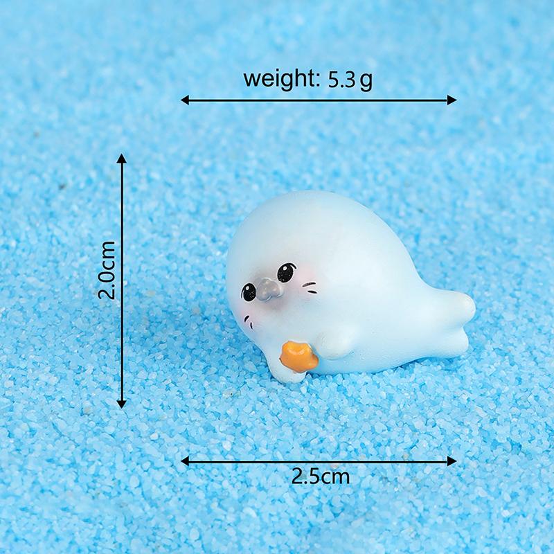 Mini Marine Animals Figurine Bowknot Seal Micro Landscape Ornament Fish Tank Aquarium Decoration A1
Mini Marine Animals Figurine Bowknot Seal Micro Landscape Ornament Fish Tank Aquarium Decoration A1