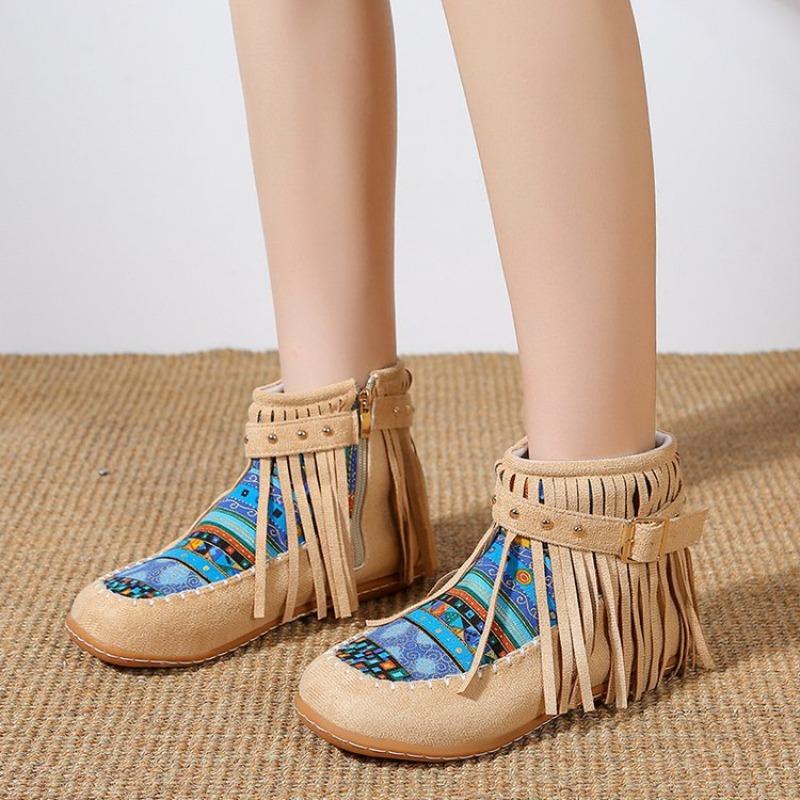 Жіночі чоботи короткі чоботи осінь і зима нові великий розмір заклепки плоска підошва бахрома дитячі 43 хакі
Жіночі чоботи короткі чоботи осінь і зима нові великий розмір заклепки плоска підошва бахрома дитячі 43 хакі