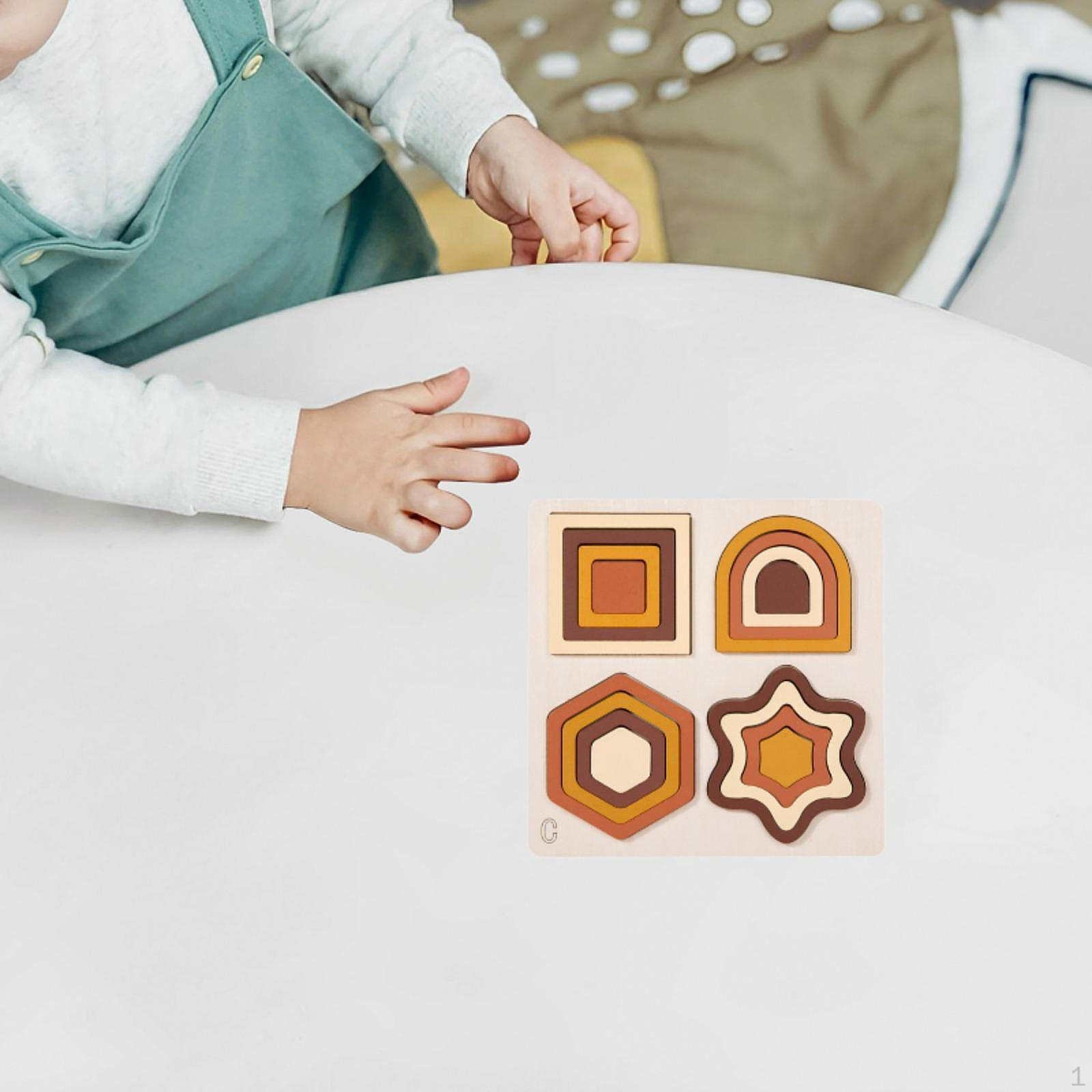 Геометрическая сортировка фигур, цветные блоки, обучающая головоломка для дошкольников style C
Геометрическая сортировка фигур, цветные блоки, обучающая головоломка для дошкольников style C