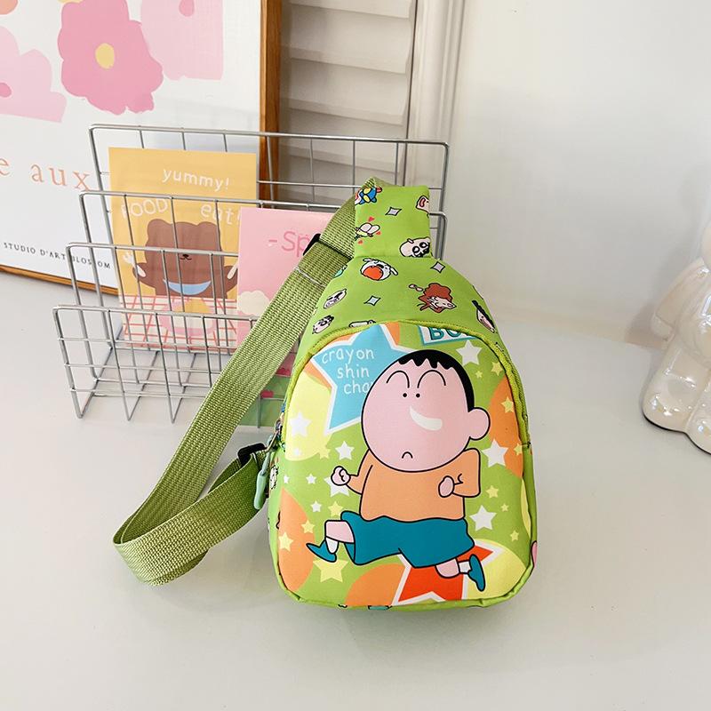 Новая сумка-мессенджер Крейон Шин-чан, детская сумка через плечо для мальчиков и девочек, мультяшная милая детская нагрудная сумка с принтом 14*7*18.5cm светло-зеленый
Новая сумка-мессенджер Крейон Шин-чан, детская сумка через плечо для мальчиков и девочек, мультяшная милая детская нагрудная сумка с принтом 14*7*18.5cm светло-зеленый