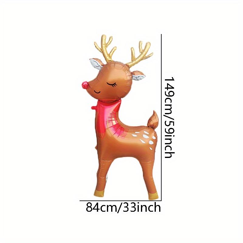 1 шт. 60-дюймовый большой стоячий шар-олень, рождественский шар, рождественское украшение для дома, торгового центра, Navidad 2026, товары для декора Other
1 шт. 60-дюймовый большой стоячий шар-олень, рождественский шар, рождественское украшение для дома, торгового центра, Navidad 2026, товары для декора Other