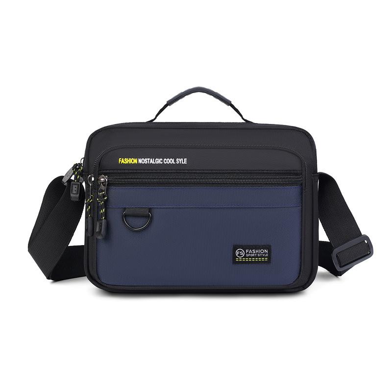New casual men s shoulder bag Oxford cloth multi-layer business versatile lightweight handbag messenger bag
New casual men s shoulder bag Oxford cloth multi-layer business versatile lightweight handbag messenger bag
