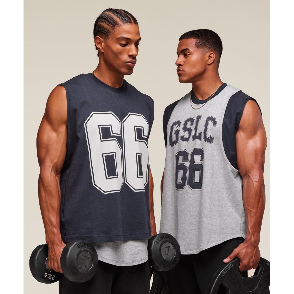 Gymshark Gslc 2in1 Reversible Tank Light Grey Core Marl Heavy Blue A2b4j Gc9q XS
Gymshark Gslc 2in1 Reversible Tank Light Grey Core Marl Heavy Blue A2b4j Gc9q XS