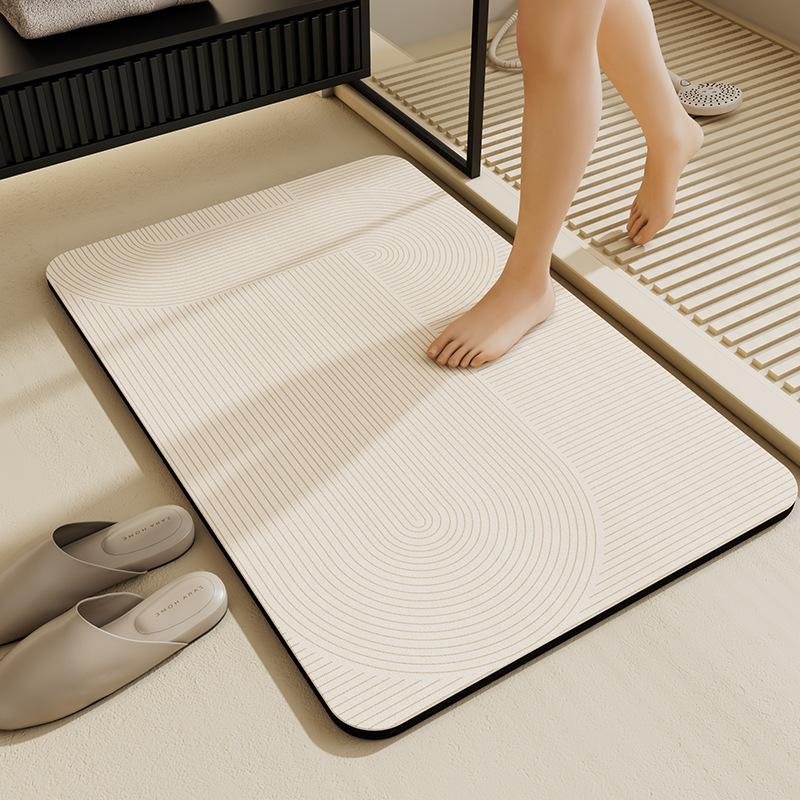 Wabi Wind Diatom Mud Floor Mat Household Water-Absorbing Quick-Drying Dirt-Resistant Foot Mat Bathroom Door Non-Slip Easy To Take Care Of Floor Mat 50*80cm ебеновий
Wabi Wind Diatom Mud Floor Mat Household Water-Absorbing Quick-Drying Dirt-Resistant Foot Mat Bathroom Door Non-Slip Easy To Take Care Of Floor Mat 50*80cm ебеновий