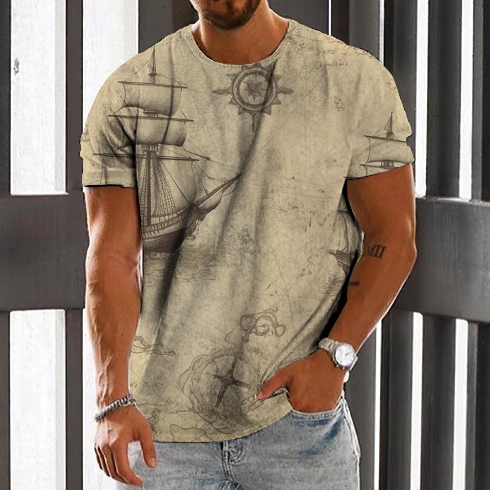 Винтажная футболка для мужчин с принтом парусной лодки 3D, уличная повседневная толстовка, свободная рубашка, дышащие топы, летние повседневные короткие рукава 6XL
Винтажная футболка для мужчин с принтом парусной лодки 3D, уличная повседневная толстовка, свободная рубашка, дышащие топы, летние повседневные короткие рукава 6XL