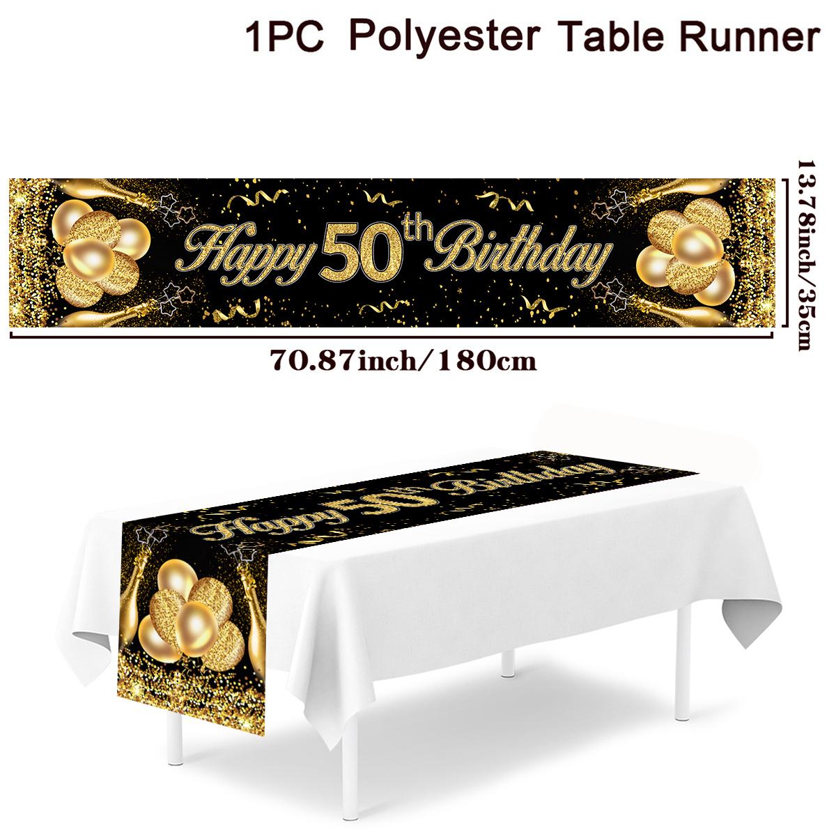 Черная золотая дорожка для стола Happy 30 40 50 Year Old Birthday Party Decoration Adult 30th 40th 50th Birthday скатерть Banner
Черная золотая дорожка для стола Happy 30 40 50 Year Old Birthday Party Decoration Adult 30th 40th 50th Birthday скатерть Banner