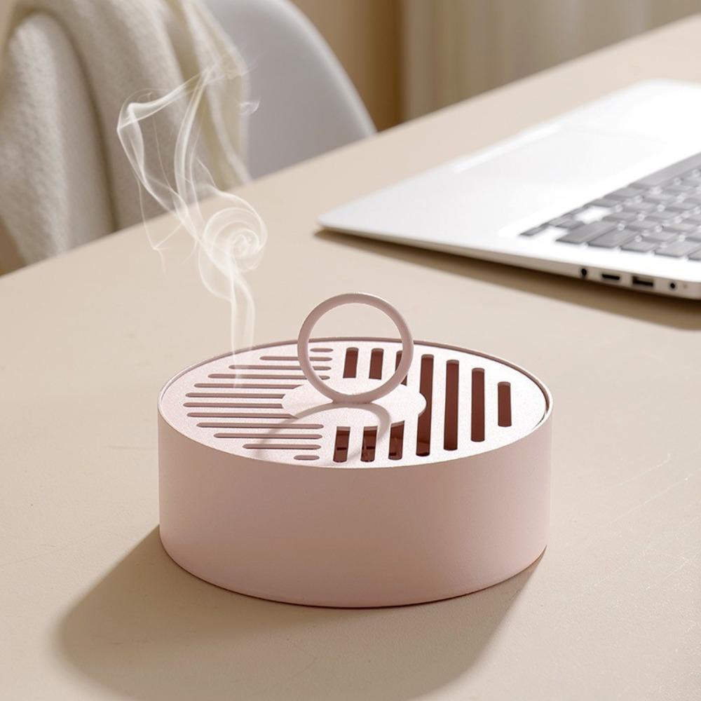 Rustproof Mosquito Incense Plate Heat Resistant Incense Burner Box Portable Spiral Holder Summer синій
Rustproof Mosquito Incense Plate Heat Resistant Incense Burner Box Portable Spiral Holder Summer синій