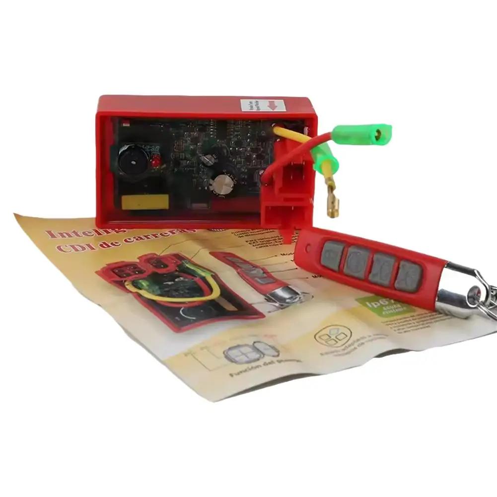 New Anti-theft 6 Pin CDI Ignition with Turn Signal Flash Function For Italika RC 125 150 200 DM 150 200 250 DT 125 150 XFT J4D0
New Anti-theft 6 Pin CDI Ignition with Turn Signal Flash Function For Italika RC 125 150 200 DM 150 200 250 DT 125 150 XFT J4D0