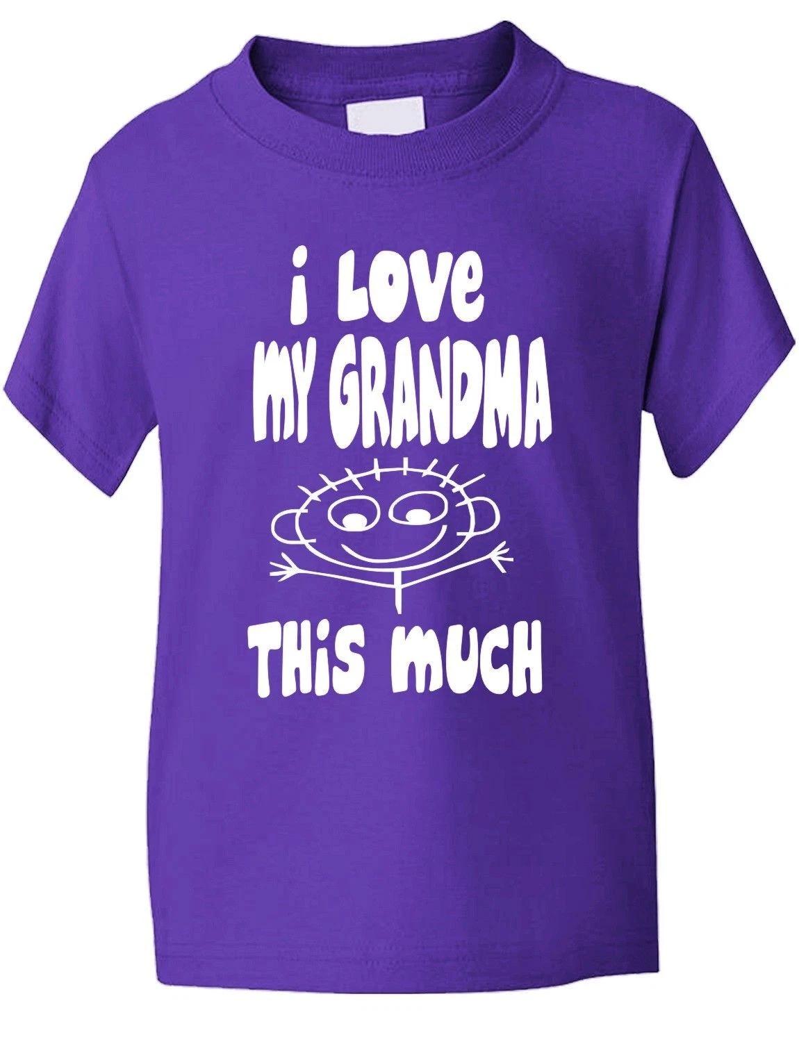 I Love My Grandma This Much Funny Boys Girls T-Shirt Birthday Gift Age 1-13 2XL
I Love My Grandma This Much Funny Boys Girls T-Shirt Birthday Gift Age 1-13 2XL