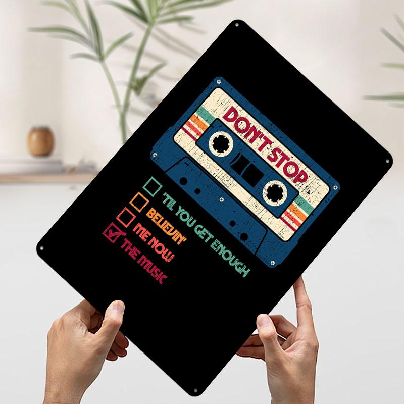 Dont Stop The Music Tin Plaque Poster Customized Wall Art Retro Vintage Metal Signs for Man Cave Decoration At Home Decorations 7.9x11.8In(20x30cm)
Dont Stop The Music Tin Plaque Poster Customized Wall Art Retro Vintage Metal Signs for Man Cave Decoration At Home Decorations 7.9x11.8In(20x30cm)