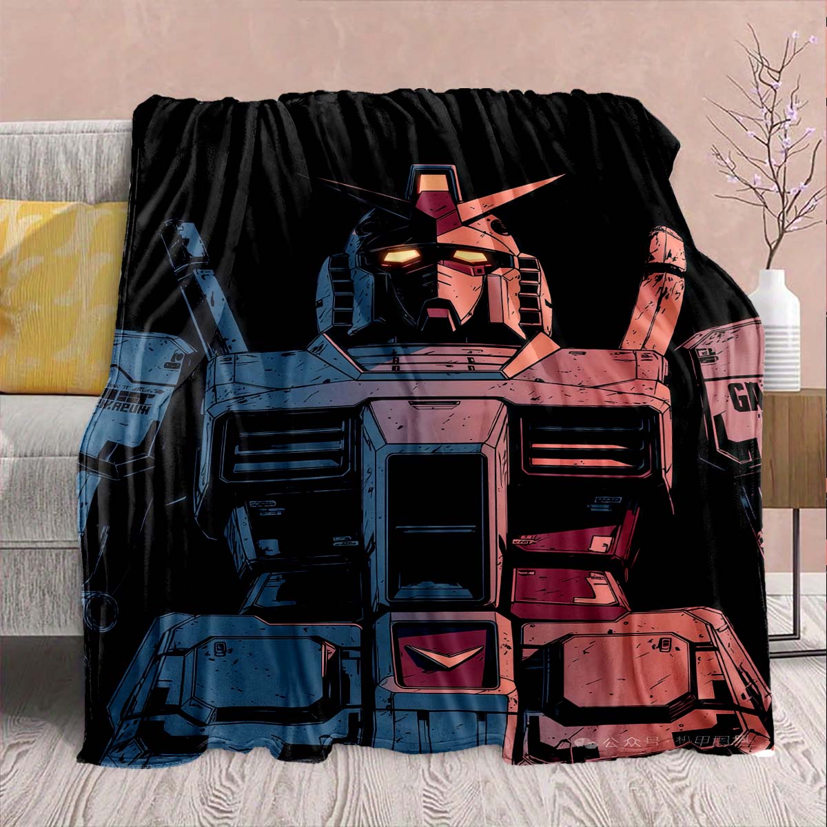 Gundam Anime Flannel Blanket - Soft Warm Perfect for Sofa, Bedding Camping Travel Office Home Decor 75x90cm
Gundam Anime Flannel Blanket - Soft Warm Perfect for Sofa, Bedding Camping Travel Office Home Decor 75x90cm