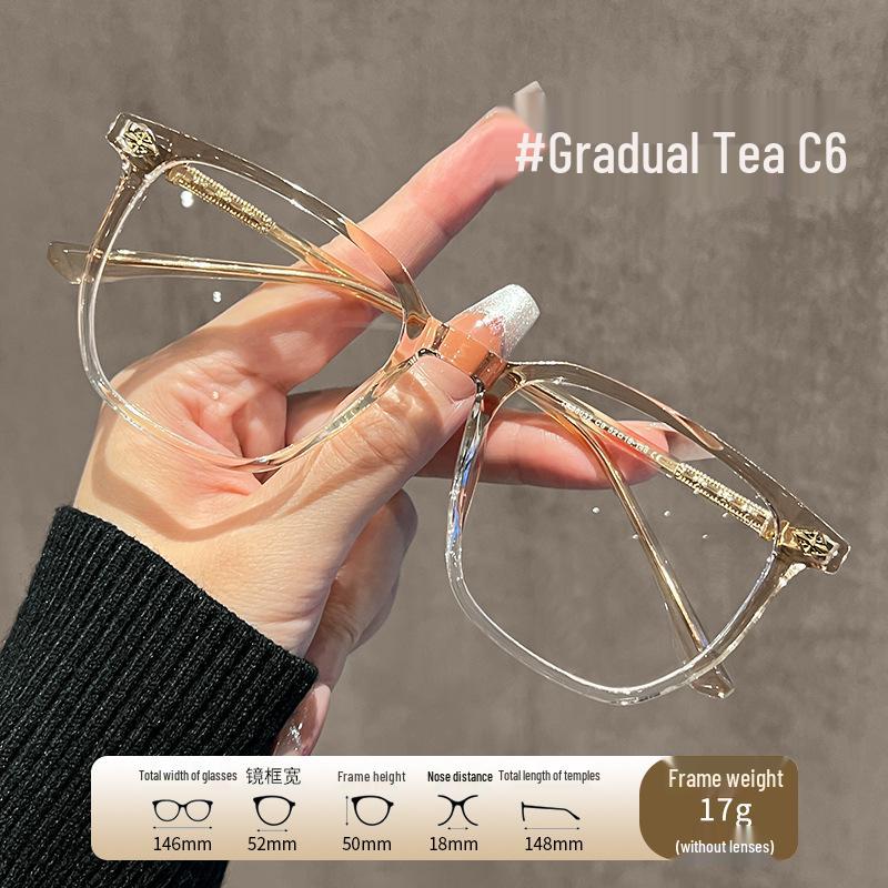 Anti-Blue Light Large Square Frame Glasses for Women – Stylish Black Design #86032
Anti-Blue Light Large Square Frame Glasses for Women – Stylish Black Design #86032