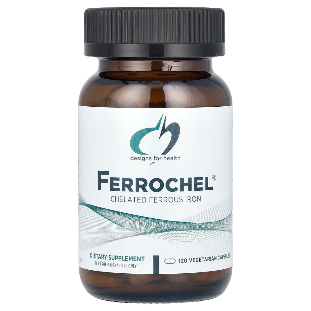 iHerb Ferrochel Veggie Capsules, 120 Count (27mg Per Capsule) 120 pcs - 1 ea
iHerb Ferrochel Veggie Capsules, 120 Count (27mg Per Capsule) 120 pcs - 1 ea