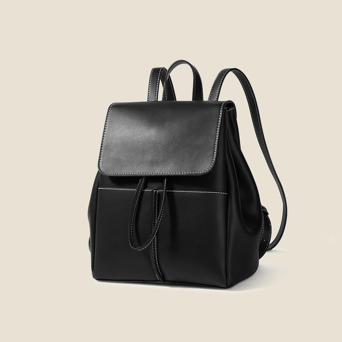 2025 New Fashion Genuine Leather Texture Backpack Casual Versatile Large Capacity Commuting Outdoor Travel Backpack Double Shoulder Bag Long22.5CM、Wide12.5CM чорний
2025 New Fashion Genuine Leather Texture Backpack Casual Versatile Large Capacity Commuting Outdoor Travel Backpack Double Shoulder Bag Long22.5CM、Wide12.5CM чорний