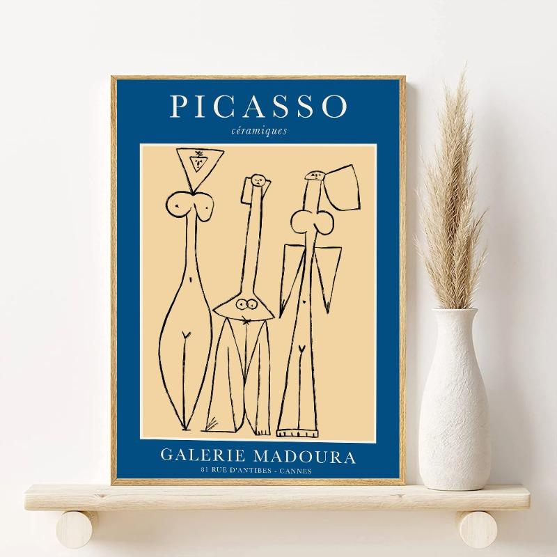 Picasso Classical Art Oil Paintings Poster HD art sticky wall waterproof home living room bedroom bar aesthetic decoration 21cm×30cm NoFrame
Picasso Classical Art Oil Paintings Poster HD art sticky wall waterproof home living room bedroom bar aesthetic decoration 21cm×30cm NoFrame