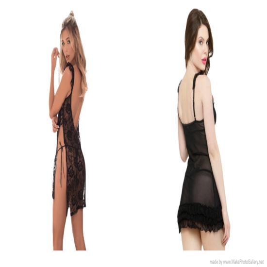 Ladysta женская черная ночная рубашка BabyDoll, свободный размер (С, М, Л)
Ladysta женская черная ночная рубашка BabyDoll, свободный размер (С, М, Л)