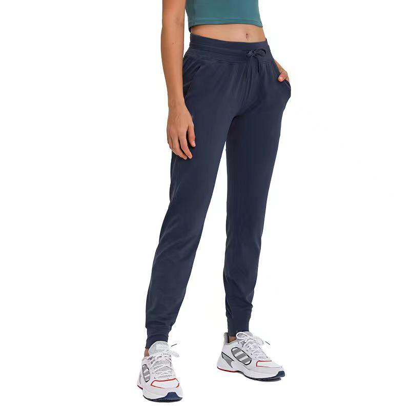 Lulu Style High Waist Drawstring Yoga Joggers - Elastic Cuffed Fitness Pants Size 4, 85-100 lbs
Lulu Style High Waist Drawstring Yoga Joggers - Elastic Cuffed Fitness Pants Size 4, 85-100 lbs