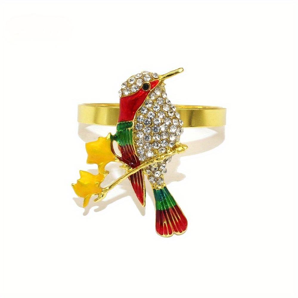 1 шт. Кольцо для салфеток в виде птицы, пряжка для салфеток для рождественских праздников, свадебных вечеринок, ужинов, украшение стола красный
1 шт. Кольцо для салфеток в виде птицы, пряжка для салфеток для рождественских праздников, свадебных вечеринок, ужинов, украшение стола красный