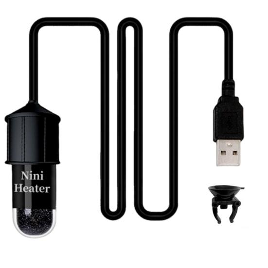 1 Set Fish Tank Heater USB-Powered Mini Aquarium Heating Rod with Suction Cup for Tanks Aquatic Terrarium чёрный
1 Set Fish Tank Heater USB-Powered Mini Aquarium Heating Rod with Suction Cup for Tanks Aquatic Terrarium чёрный
