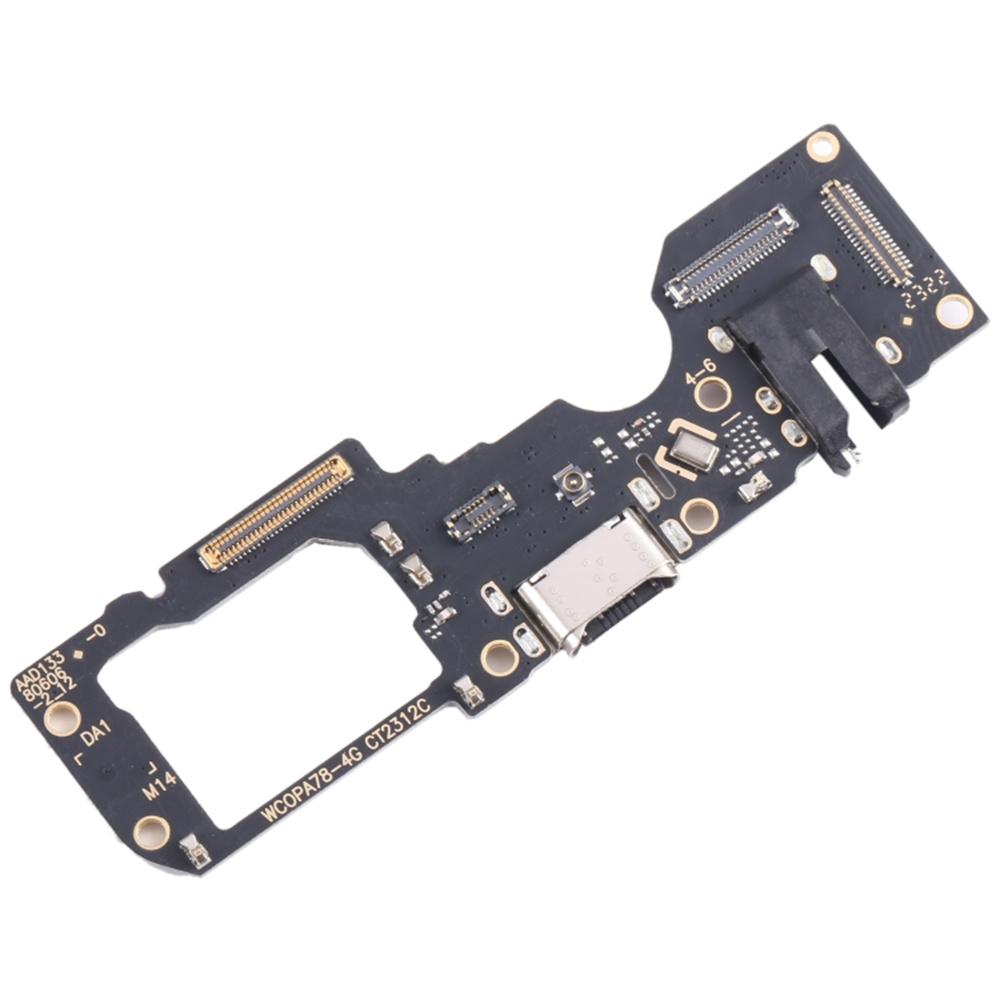 Для Oppo A78 4G Роз єм док-станції Порт зарядки Шлейф Ремонтна частина (Без логотипу) Type A
Для Oppo A78 4G Роз єм док-станції Порт зарядки Шлейф Ремонтна частина (Без логотипу) Type A