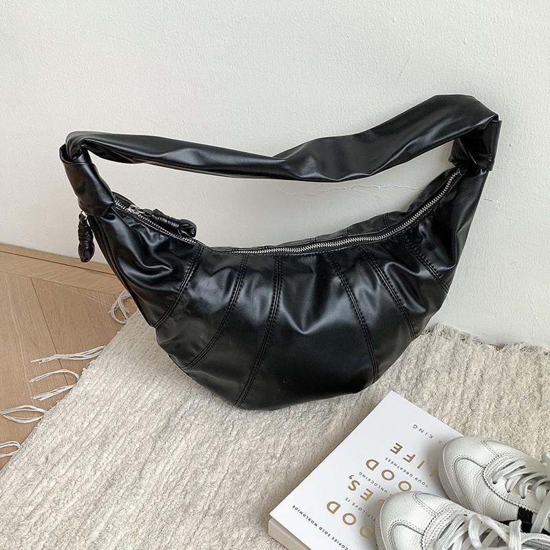 Processed Korean Retro High-end Soft Skin Dumpling Bag Large Capacity Female Simple Niche Ins Shoulder чёрный
Processed Korean Retro High-end Soft Skin Dumpling Bag Large Capacity Female Simple Niche Ins Shoulder чёрный