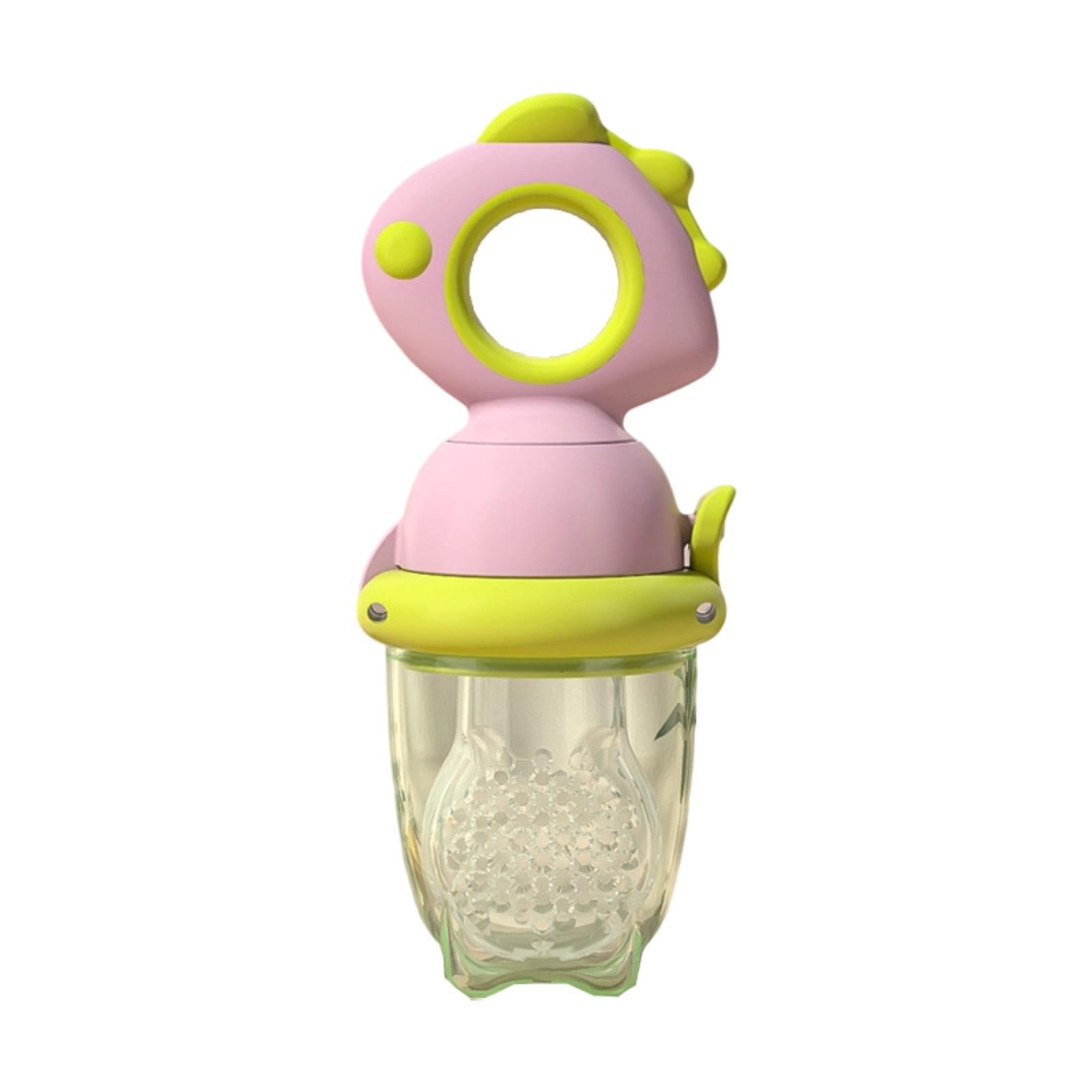 Dinosaur Shaped Push Feeder Baby Fruit Vegetable Chewable Silicone Teether Feeding Tool Push Design Safe Self-Feeding Aid for Babies Teething Relief One Size рожевий
Dinosaur Shaped Push Feeder Baby Fruit Vegetable Chewable Silicone Teether Feeding Tool Push Design Safe Self-Feeding Aid for Babies Teething Relief One Size рожевий