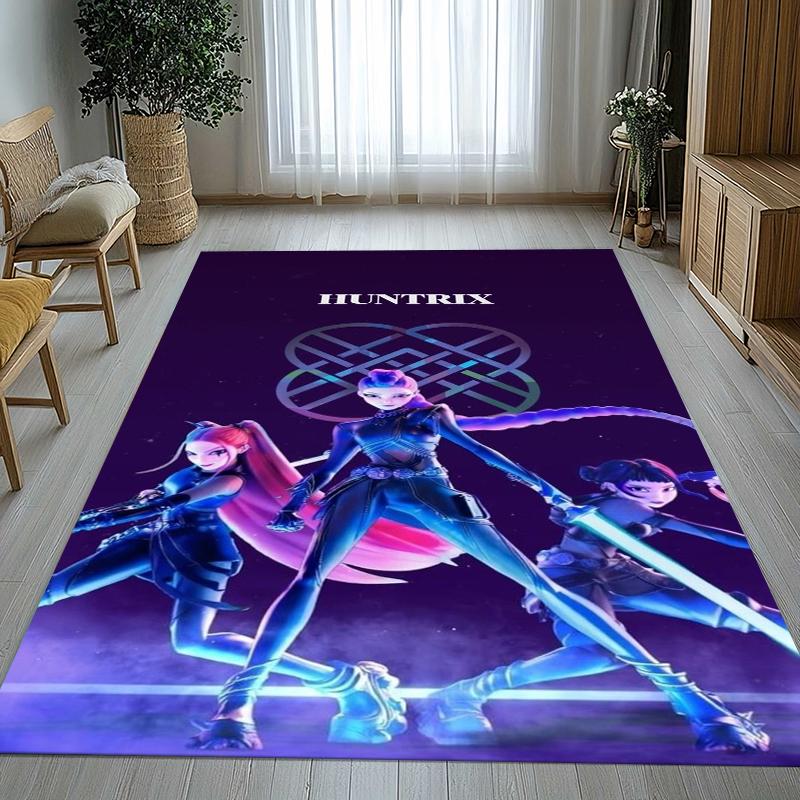 K-Pop Demon Hunters Golden Saja Boys Living Room Non-Slip Area Rug Soft Carpet for Bedroom Playroom Sofa,Home Decor Doormat 40x60cm
K-Pop Demon Hunters Golden Saja Boys Living Room Non-Slip Area Rug Soft Carpet for Bedroom Playroom Sofa,Home Decor Doormat 40x60cm