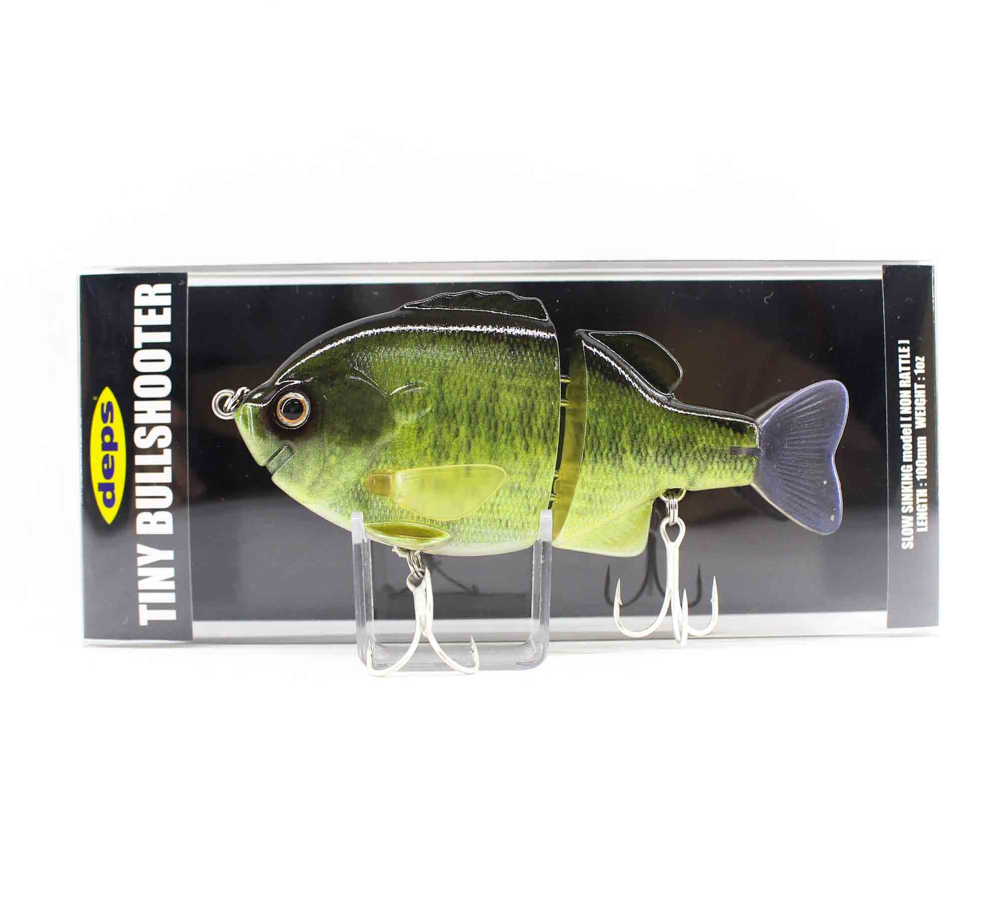 Deps Tiny Bull Shooter Sinking Lure 100mm 1 oz (6082)
Deps Tiny Bull Shooter Sinking Lure 100mm 1 oz (6082)