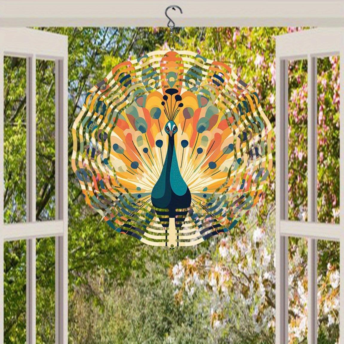 3D Metal Peacock Wind Chime – Vibrant Rotating Hook, Durable Outdoor Decor for Garden, Patio & Fall Festivals, Battery-Free Hanging Ornament 01A
3D Metal Peacock Wind Chime – Vibrant Rotating Hook, Durable Outdoor Decor for Garden, Patio & Fall Festivals, Battery-Free Hanging Ornament 01A