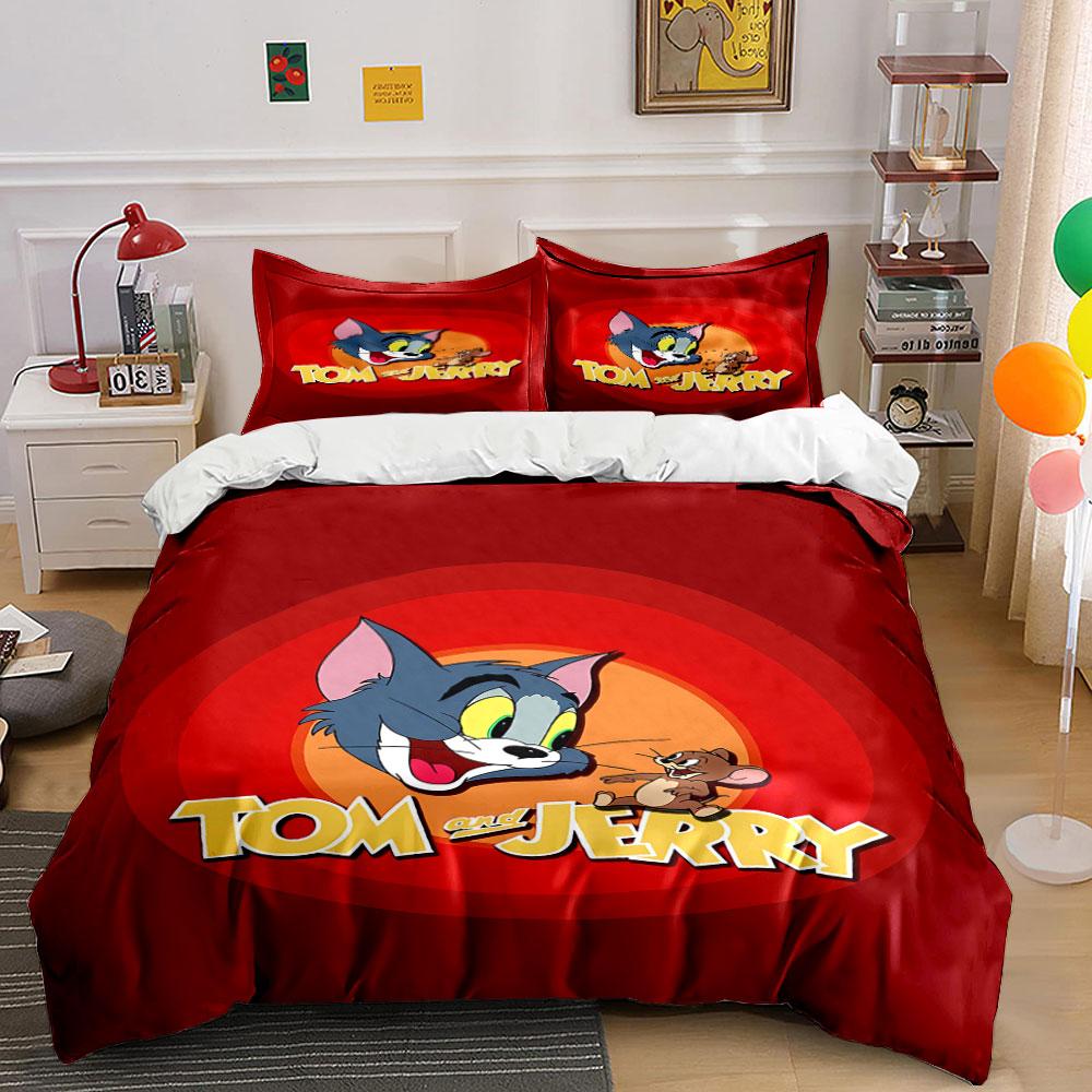 Cat and mouse illustration. Bedding sets Duvet cover sets Duvet covers Pillowcases(1 * Duvet Cover 2 * Pillowcases, without duvet insert) 135x200cm
Cat and mouse illustration. Bedding sets Duvet cover sets Duvet covers Pillowcases(1 * Duvet Cover 2 * Pillowcases, without duvet insert) 135x200cm