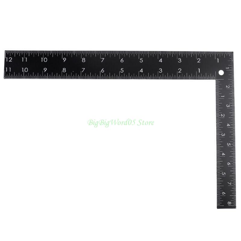 24TE Metal L-Square Ruler Sewing Measure Professional Framing Square Ruler Black for Carpenter Tailor DIY Sewing чёрный
24TE Metal L-Square Ruler Sewing Measure Professional Framing Square Ruler Black for Carpenter Tailor DIY Sewing чёрный