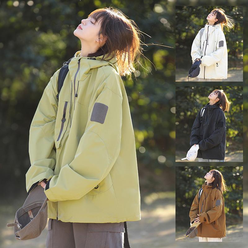 Outdoor functional wind jacket men s and women s spring and autumn new couple casual loose tooling jacket top men s trend S
Outdoor functional wind jacket men s and women s spring and autumn new couple casual loose tooling jacket top men s trend S