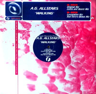 12inch Record A.G. ALLSTARS - Walking FRSHT55 Fresh 1996 UK Dance & Electronica Used
12inch Record A.G. ALLSTARS - Walking FRSHT55 Fresh 1996 UK Dance & Electronica Used