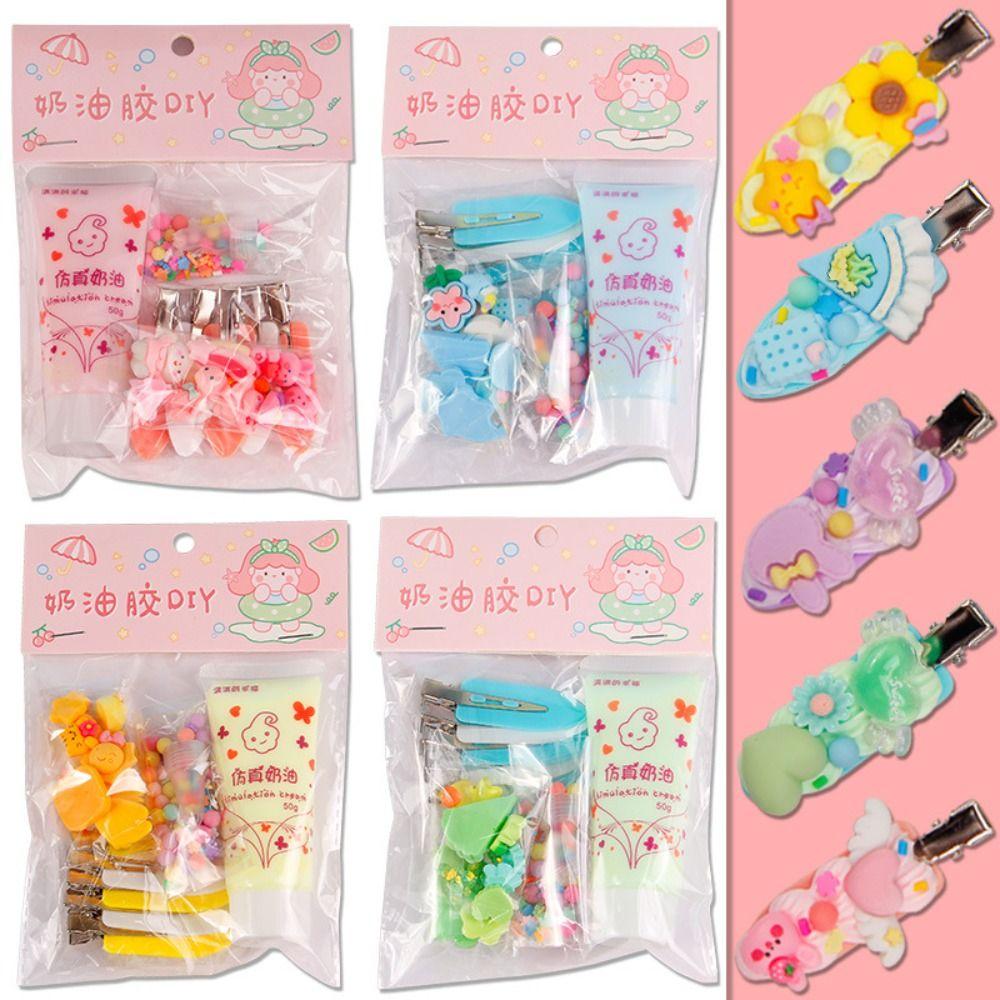 Cream Cream Glue Hairclip Cream Glue DIY Hairpin Net Red Hairpin Clip Hairpin Material Package
Cream Cream Glue Hairclip Cream Glue DIY Hairpin Net Red Hairpin Clip Hairpin Material Package