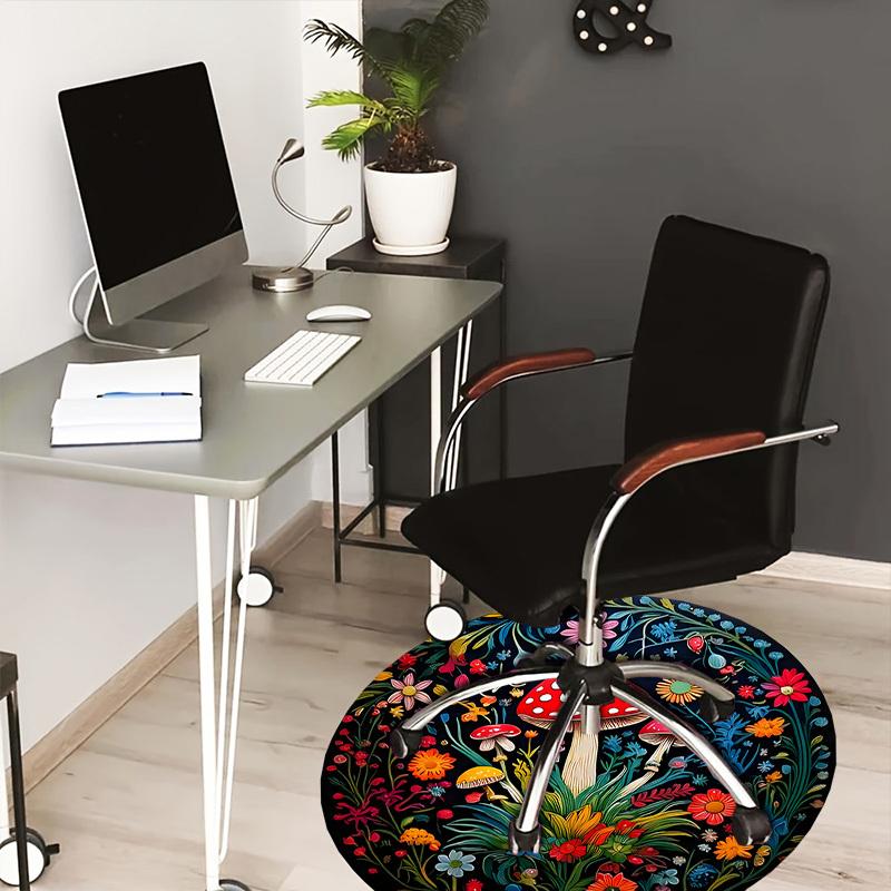 1pc Carpet Chair Mats Mushroom Garden Mandala Perfect for Decorating Chairs, Polyester Carpet, for Living Room.YDT658 80cm by 80cm
1pc Carpet Chair Mats Mushroom Garden Mandala Perfect for Decorating Chairs, Polyester Carpet, for Living Room.YDT658 80cm by 80cm