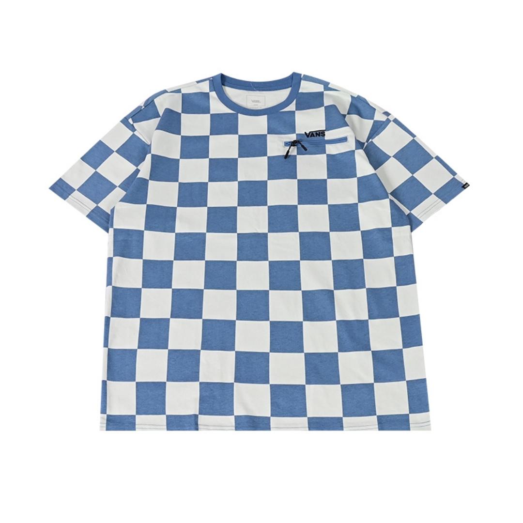 Vans Color Block Logo Comfortable Crew Neck Short Sleeve T-Shirt Men tops Blue Checkered VN000GR8CSC XL
Vans Color Block Logo Comfortable Crew Neck Short Sleeve T-Shirt Men tops Blue Checkered VN000GR8CSC XL