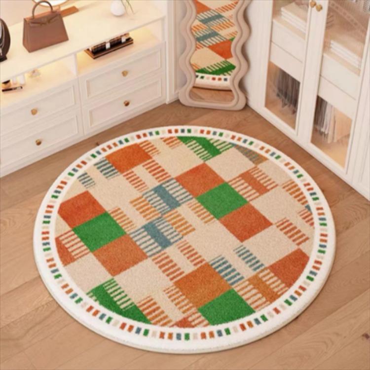 Круглый ковер в кремовом стиле для дома, простой современный ковер для спальни, прикроватный коврик для шкафа, плюшевый напольный коврик diameter 60cm
Круглый ковер в кремовом стиле для дома, простой современный ковер для спальни, прикроватный коврик для шкафа, плюшевый напольный коврик diameter 60cm