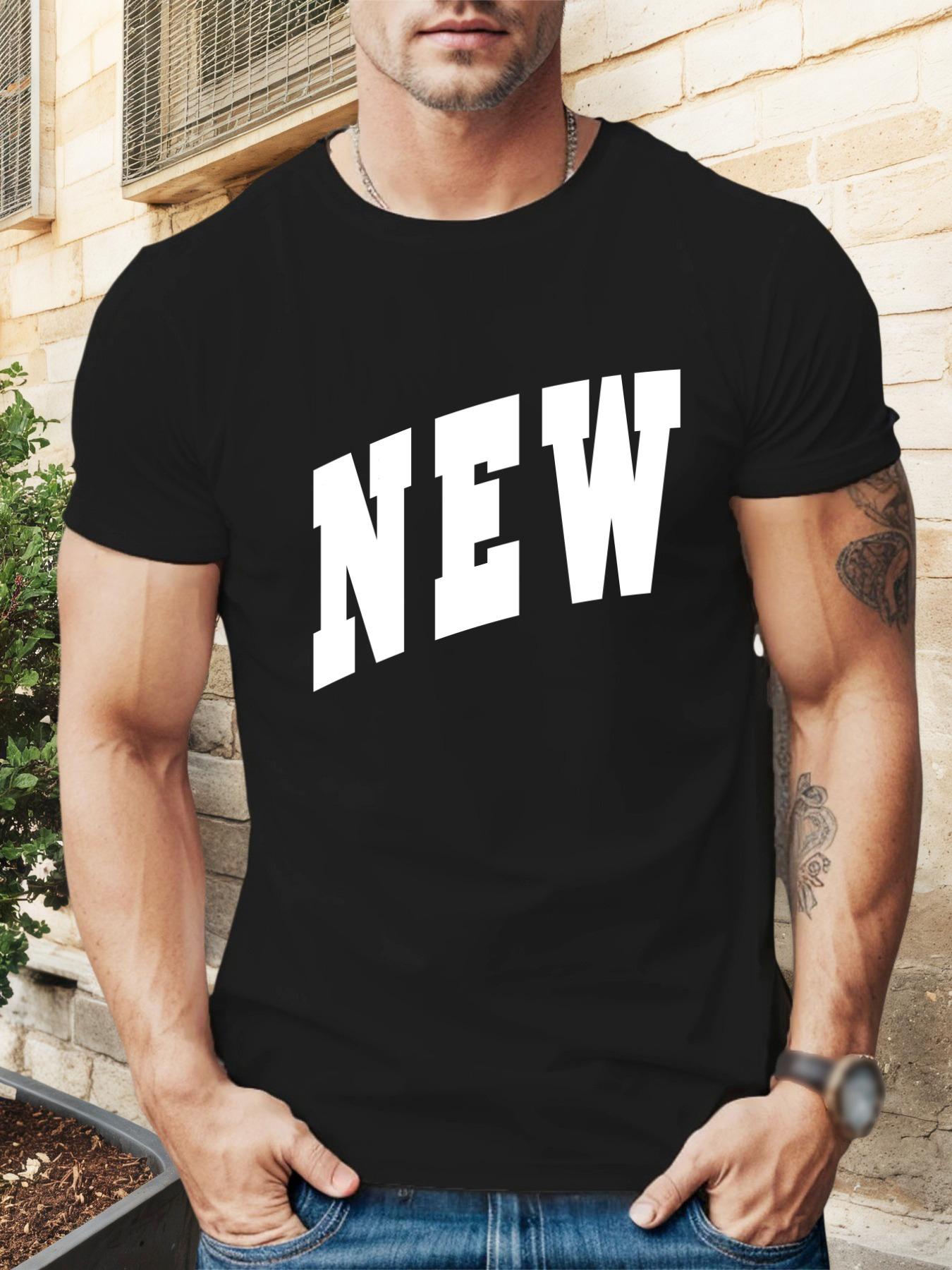 NEW Graphic Tee - Classic Summer Round Neck T-shirt M
NEW Graphic Tee - Classic Summer Round Neck T-shirt M