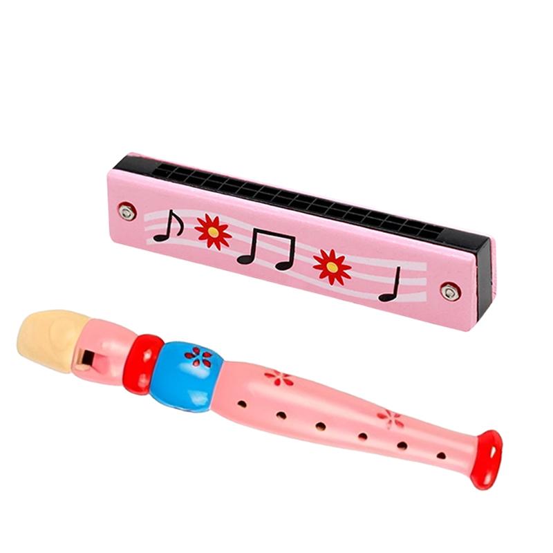 Cartoon Mini Instruments Set Suitable for Beginners 6-hole Wooden Flute Harmonica Colorful Party Favors Festival Gift TMZ розовый
Cartoon Mini Instruments Set Suitable for Beginners 6-hole Wooden Flute Harmonica Colorful Party Favors Festival Gift TMZ розовый