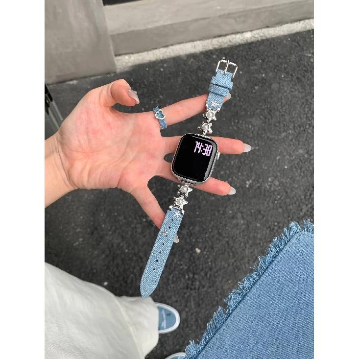 New star leather loop band For Apple Watch women 44mm 40 45 41 49 42 38 Series 11 10 9 8 SE 7 6 5 4 3 Strap S10 S11 46MM світло-синій колір
New star leather loop band For Apple Watch women 44mm 40 45 41 49 42 38 Series 11 10 9 8 SE 7 6 5 4 3 Strap S10 S11 46MM світло-синій колір