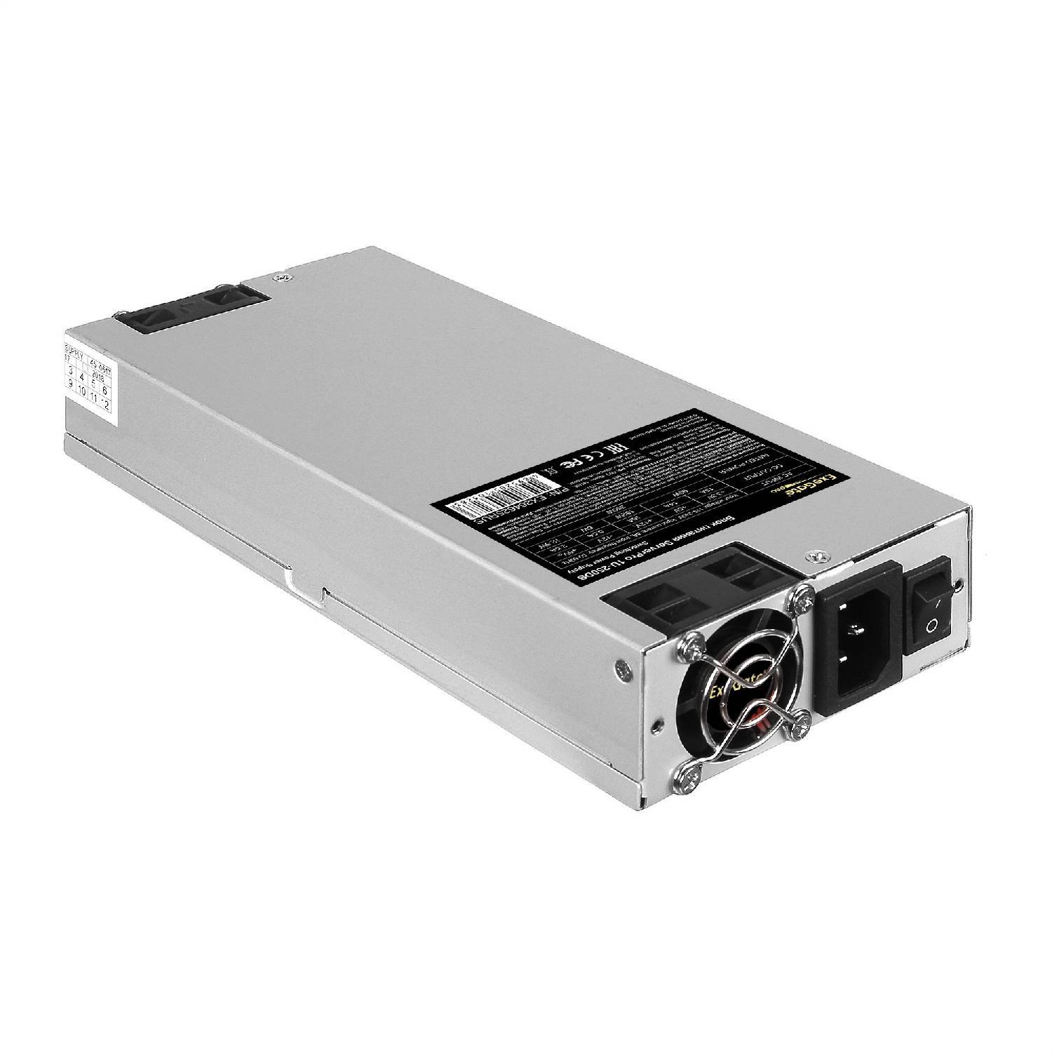 Server Power Supply Exegate Serverpro-1u-250ds 1u 2x4cm Fans 24pin 4 4 pin 4xsata 2xide
Server Power Supply Exegate Serverpro-1u-250ds 1u 2x4cm Fans 24pin 4 4 pin 4xsata 2xide