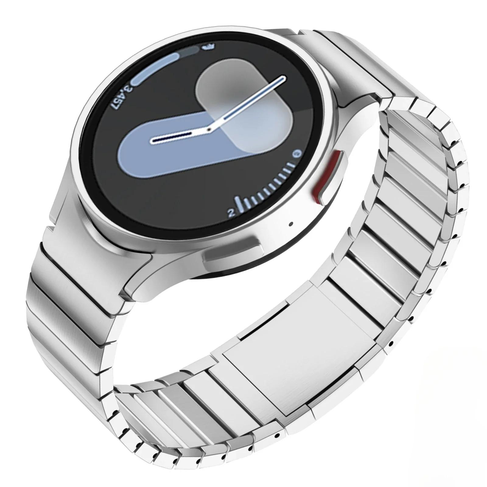 Metal Stainless Steel Strap for Samsung Galaxy Watch 6Classic 43/47mm 7 6 5 4 40mm 44mm No Gaps Magnetic Band 5Pro 45mm Bracelet Galaxy 6 5 4 44mm срібний
Metal Stainless Steel Strap for Samsung Galaxy Watch 6Classic 43/47mm 7 6 5 4 40mm 44mm No Gaps Magnetic Band 5Pro 45mm Bracelet Galaxy 6 5 4 44mm срібний