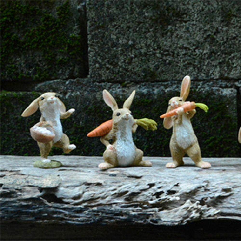 Resin Crafts For Home Rabbit Sculpture Fairy Garden Pendent Tabletop Ornaments Figurines Miniature 15
Resin Crafts For Home Rabbit Sculpture Fairy Garden Pendent Tabletop Ornaments Figurines Miniature 15