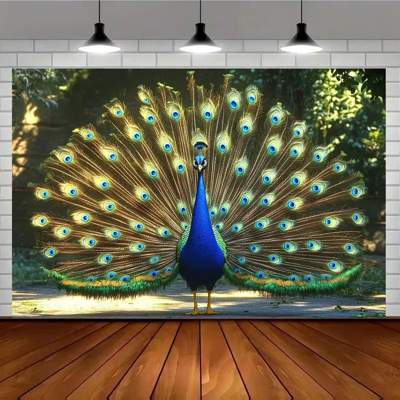 2D Peacock Tapestry for Living Room and Bedroom Wall Decor 47.2x31.5inch/120*80cm
2D Peacock Tapestry for Living Room and Bedroom Wall Decor 47.2x31.5inch/120*80cm