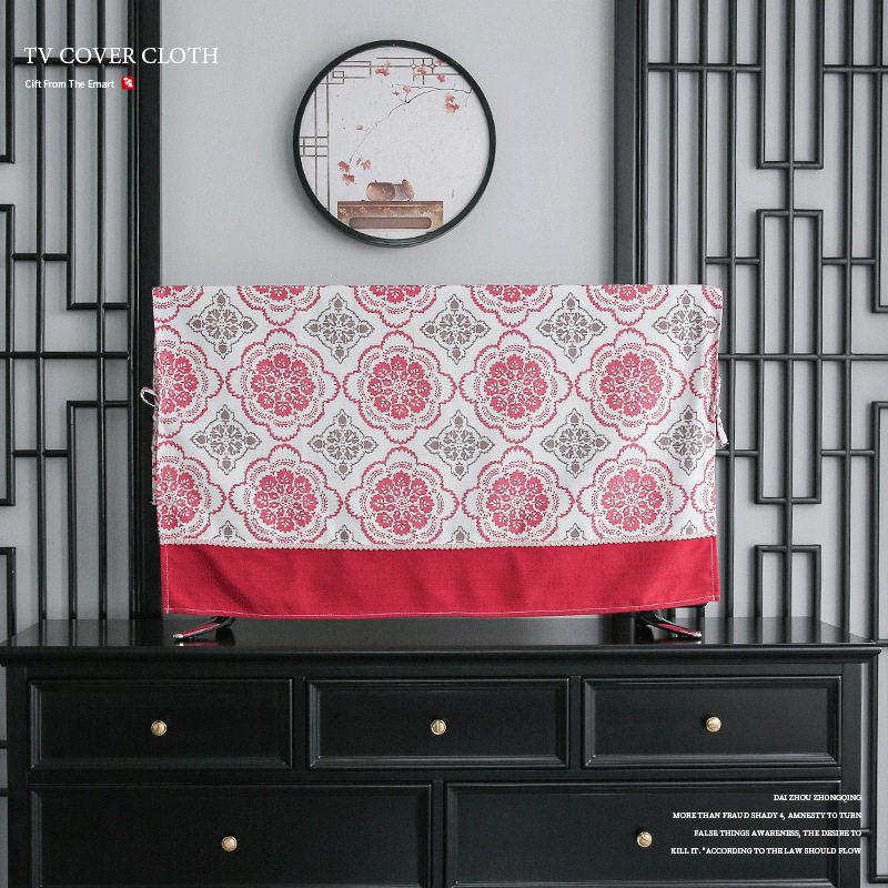 Modern Chinese Style Wall-Mounted LCD TV Dust Cover for 55, 65, 75-Inch TVs 30-32 inch (W76*H46cm) красный
Modern Chinese Style Wall-Mounted LCD TV Dust Cover for 55, 65, 75-Inch TVs 30-32 inch (W76*H46cm) красный
