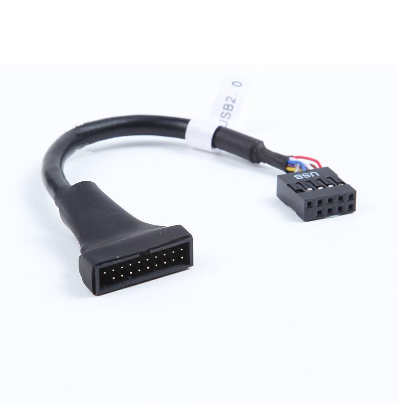 15cm USB 3.0 to USB 2.0 Converter 20 Pin Male to 9 Pin PC Motherboard Female Data Cable Adapter Extend Cord for PC Computer 0.15m
15cm USB 3.0 to USB 2.0 Converter 20 Pin Male to 9 Pin PC Motherboard Female Data Cable Adapter Extend Cord for PC Computer 0.15m